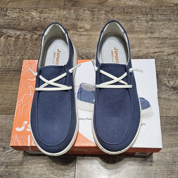 New J SPORT memory foam slip on sneaker women's 8.5 - Picture 8 of 12